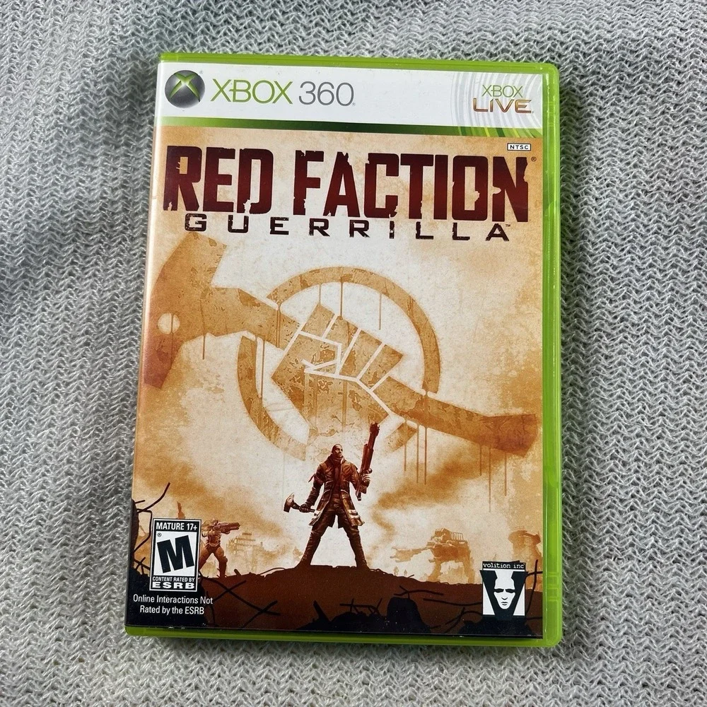 Red Faction Guerrilla (Xbox 360) Complete W/ Manual CIB Great Condition Sci-Fi